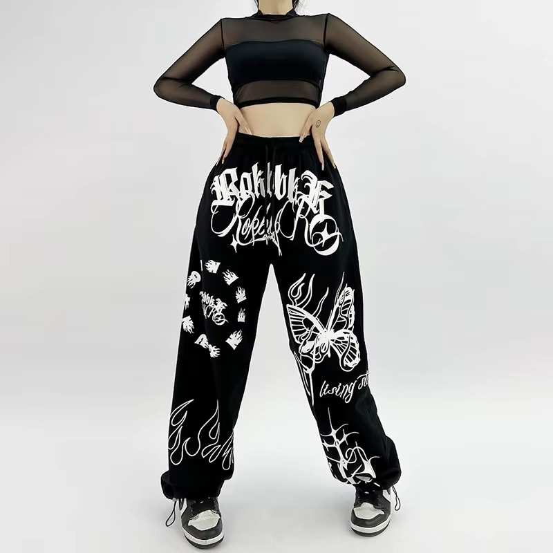Driftal Street Style Print Pants