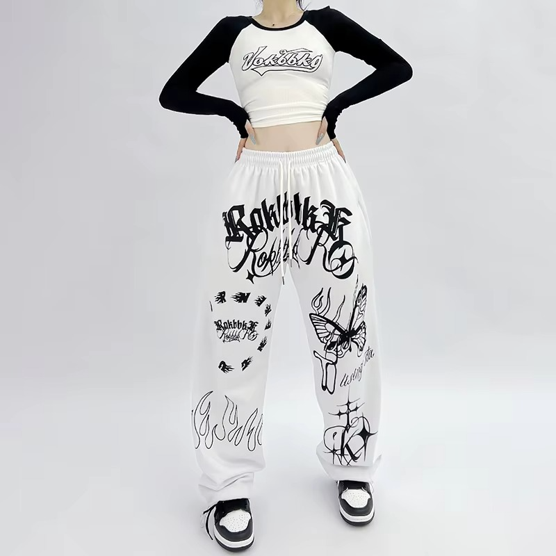Driftal Street Style Print Pants