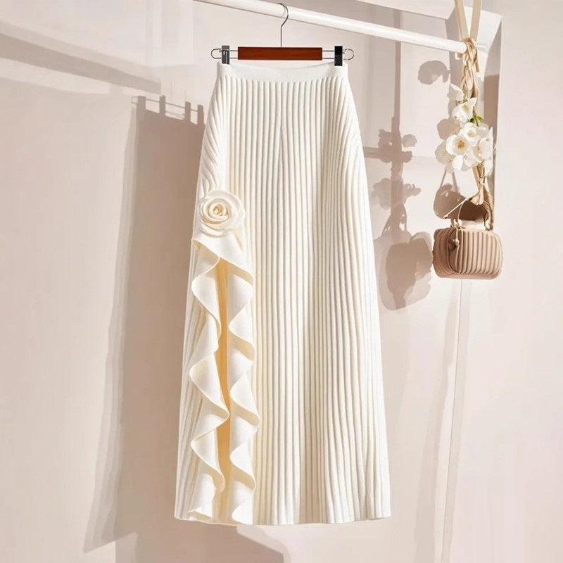 Florene Elegant Pleated Skirt